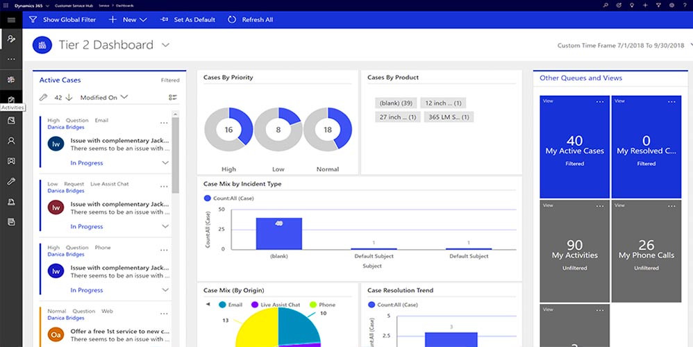 dynamics 365 for Customer Service